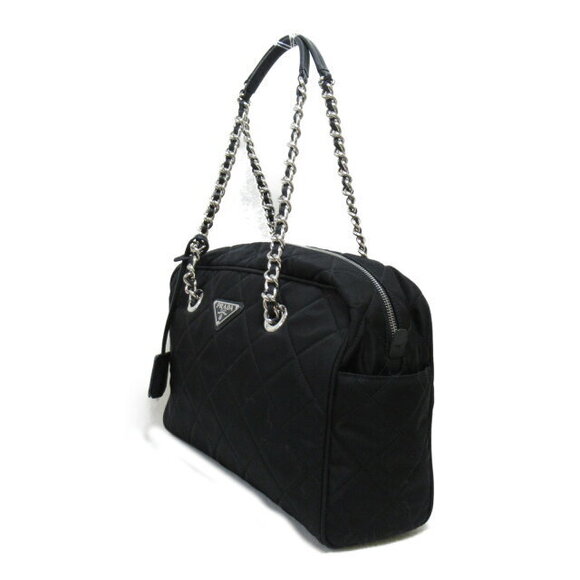 Prada chain Shoulder Bag black - Picture 3 of 8
